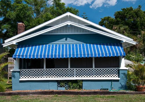 house awning